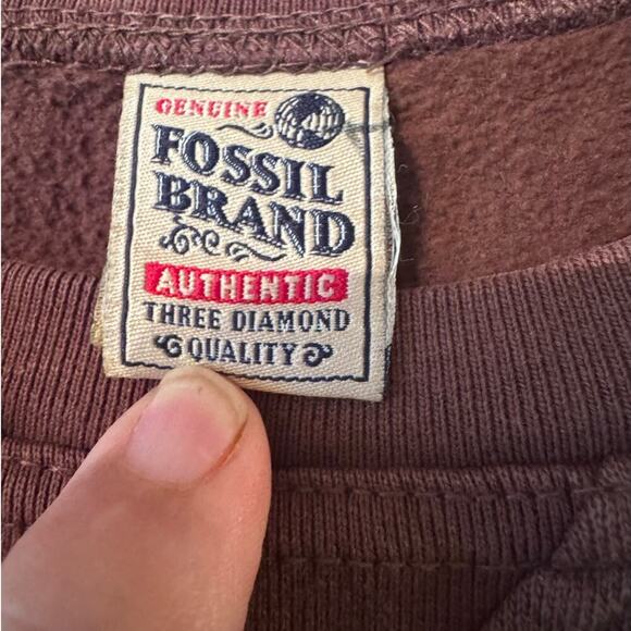 Fossil Brand Retro Motocross Nationals pull over sweatshirt M grunge adventure - Picture 5 of 8